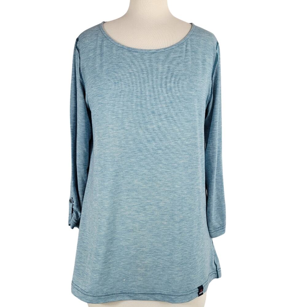 Sherpa Adventure Gear Long Sleeve Top Blue Medium